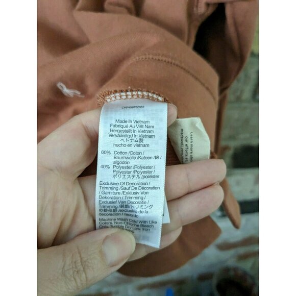 Madewell Bow Embroidered Double-Crewneck Sweatshirt - Picture 4 of 5